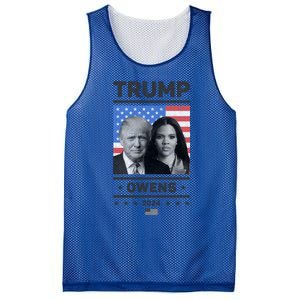 President Donald Trump And Vice President Candace Owens 2024 Gift Mesh Reversible Basketball Jersey Tank