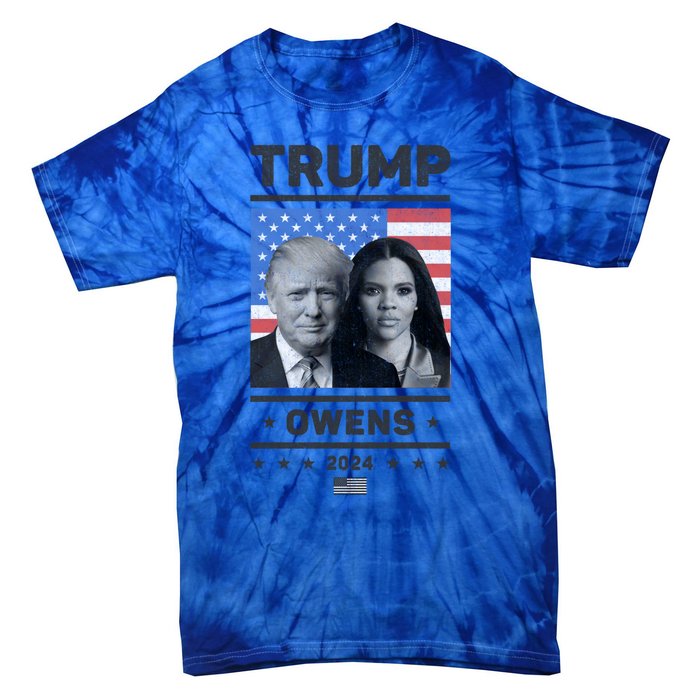 President Donald Trump And Vice President Candace Owens 2024 Gift Tie-Dye T-Shirt