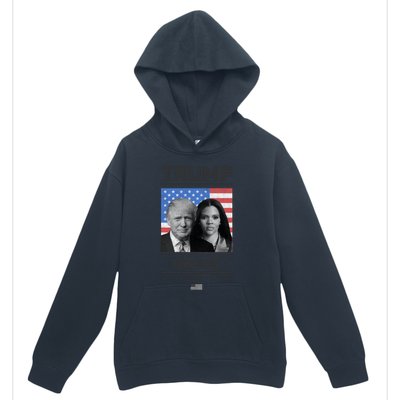 President Donald Trump And Vice President Candace Owens 2024 Gift Urban Pullover Hoodie