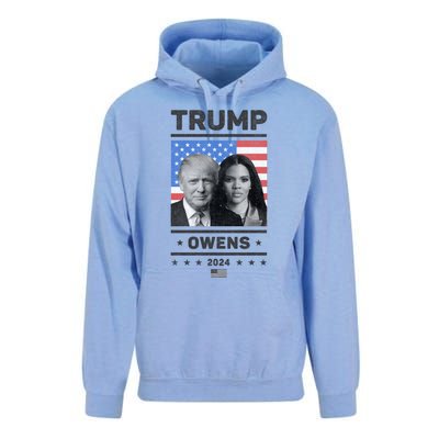 President Donald Trump And Vice President Candace Owens 2024 Gift Unisex Surf Hoodie