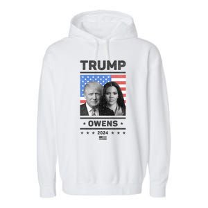 President Donald Trump And Vice President Candace Owens 2024 Gift Garment-Dyed Fleece Hoodie