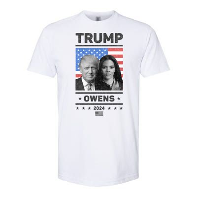 President Donald Trump And Vice President Candace Owens 2024 Gift Softstyle CVC T-Shirt