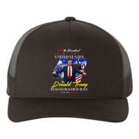 President Donald Trump Inauguration Day 2025 47th Usa Flag Yupoong Adult 5-Panel Trucker Hat