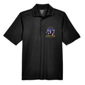 President Donald Trump Inauguration Day 2025 47th Usa Flag Men's Origin Performance Pique Polo