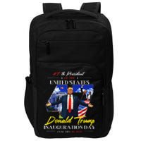 President Donald Trump Inauguration Day 2025 47th Usa Flag Impact Tech Backpack