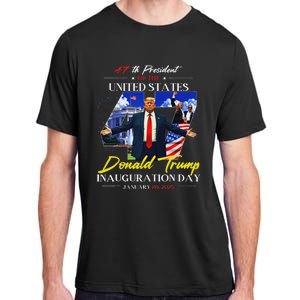 President Donald Trump Inauguration Day 2025 47th Usa Flag Adult ChromaSoft Performance T-Shirt