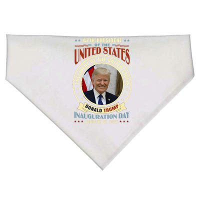 President Donald Trump Inauguration 2025 Memorabilia USA-Made Doggie Bandana