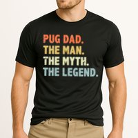 Pug dad The Man Myth Legend Father’s day gift for Papa Cooling Performance Crew T-Shirt