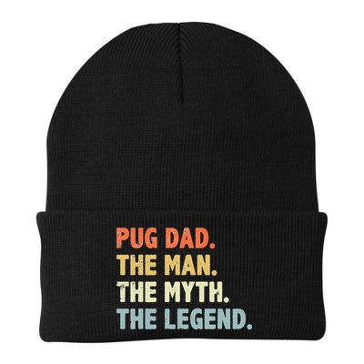 Pug dad The Man Myth Legend Father’s day gift for Papa Beanie