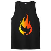 Pentecost Doves Tongues Fire Flame Holy Spirit Catholic PosiCharge Competitor Tank