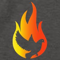 Pentecost Doves Tongues Fire Flame Holy Spirit Catholic Vector Backpack