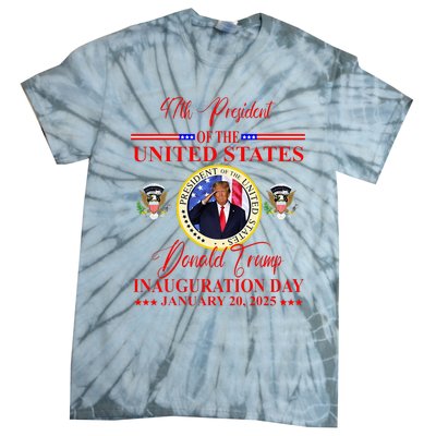 President Donald Trump Inauguration Day 2025 Tie-Dye T-Shirt