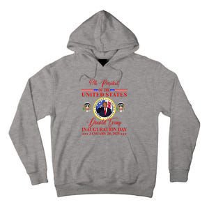 President Donald Trump Inauguration Day 2025 Tall Hoodie