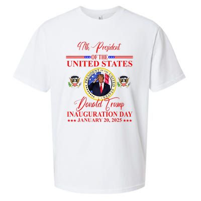 President Donald Trump Inauguration Day 2025 Sueded Cloud Jersey T-Shirt