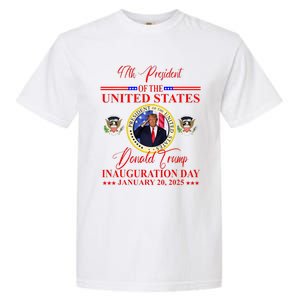 President Donald Trump Inauguration Day 2025 Garment-Dyed Heavyweight T-Shirt