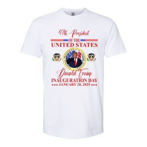 President Donald Trump Inauguration Day 2025 Softstyle CVC T-Shirt