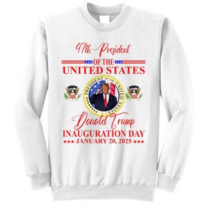 President Donald Trump Inauguration Day 2025 Sweatshirt