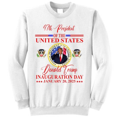 President Donald Trump Inauguration Day 2025 Sweatshirt