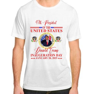 President Donald Trump Inauguration Day 2025 Adult ChromaSoft Performance T-Shirt