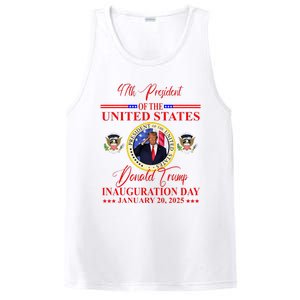 President Donald Trump Inauguration Day 2025 PosiCharge Competitor Tank