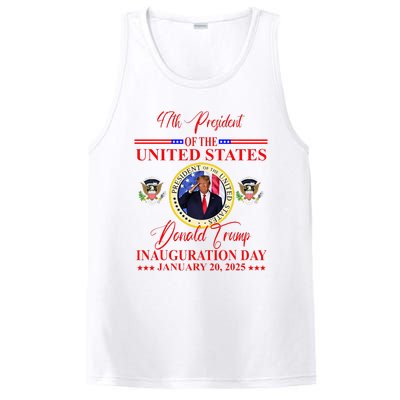 President Donald Trump Inauguration Day 2025 PosiCharge Competitor Tank