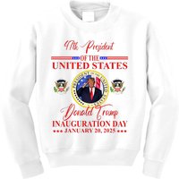 President Donald Trump Inauguration Day 2025 Kids Sweatshirt