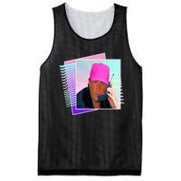 President Donald Trump Retro 80s 90s Graphic Mesh Reversible Basketball Jersey Tank