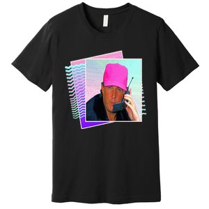 President Donald Trump Retro 80s 90s Graphic Premium T-Shirt