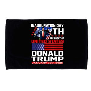 President Donald Trump Inauguration Day 2025 Memorabilia Microfiber Hand Towel