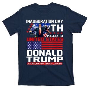 President Donald Trump Inauguration Day 2025 Memorabilia T-Shirt