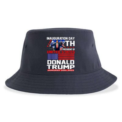 President Donald Trump Inauguration Day 2025 Memorabilia Sustainable Bucket Hat