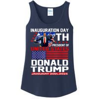 President Donald Trump Inauguration Day 2025 Memorabilia Ladies Essential Tank