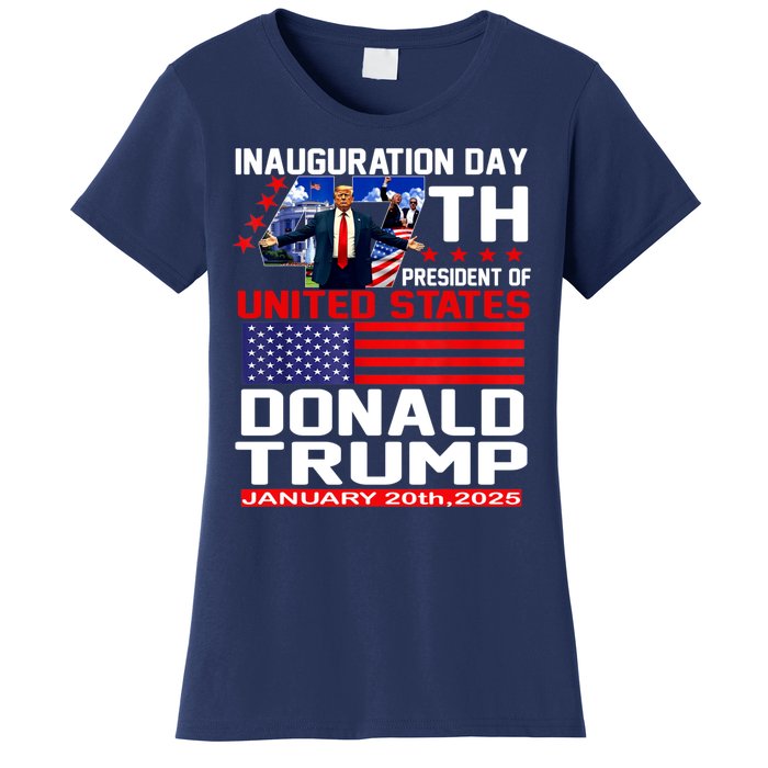 President Donald Trump Inauguration Day 2025 Memorabilia Women's T-Shirt