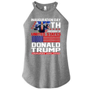 President Donald Trump Inauguration Day 2025 Memorabilia Women's Perfect Tri Rocker Tank