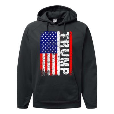 President Donald Trump Chillin Like A Felon Summer 2024 Performance Fleece Hoodie