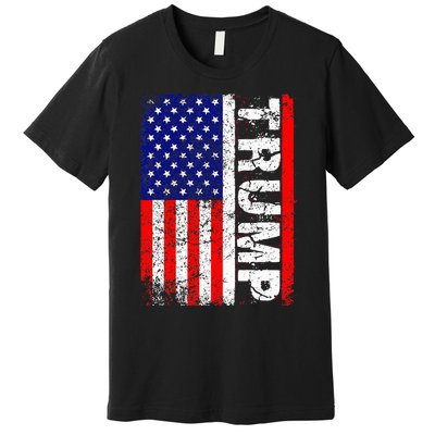 President Donald Trump Chillin Like A Felon Summer 2024 Premium T-Shirt