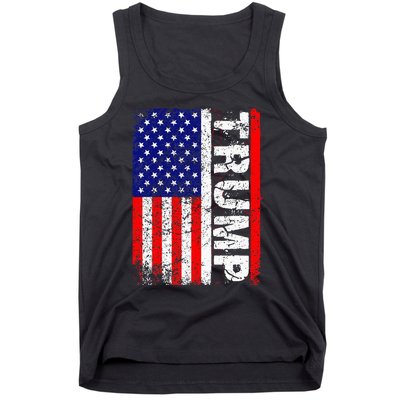 President Donald Trump Chillin Like A Felon Summer 2024 Tank Top