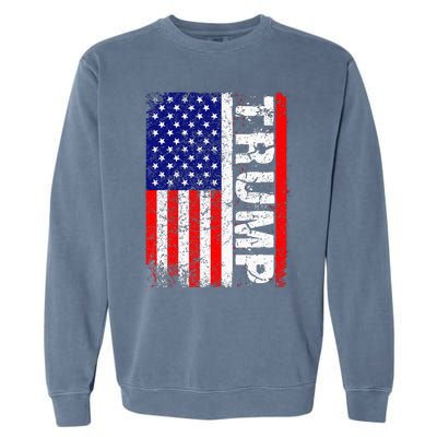 President Donald Trump Chillin Like A Felon Summer 2024 Garment-Dyed Sweatshirt