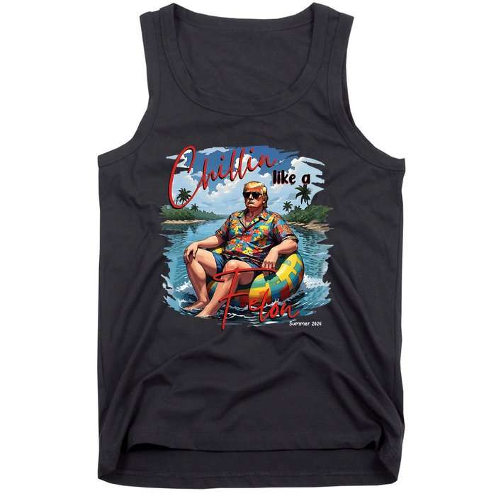 President Donald Trump Retro 80s 90s Graphic Tank Top