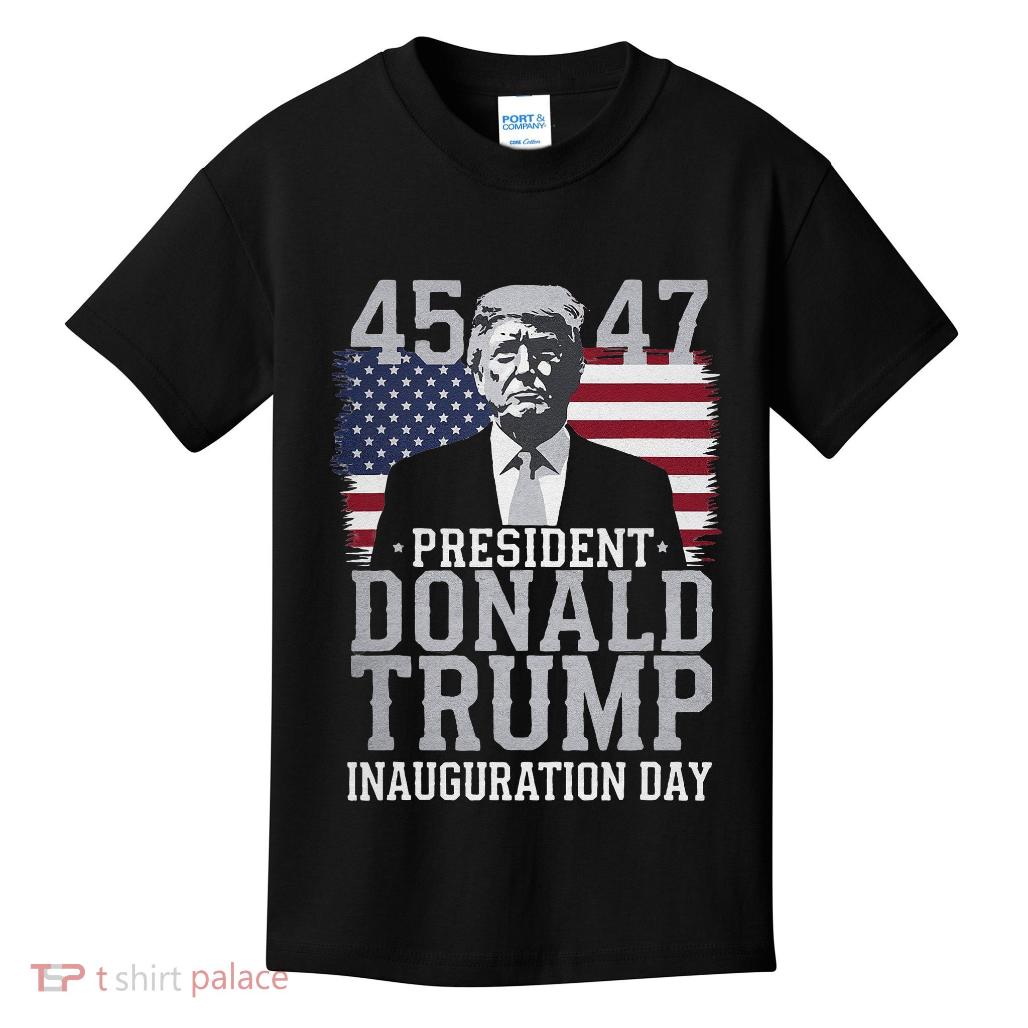 President Donald Trump Inauguration Supporter Memorabilia Kids T-Shirt