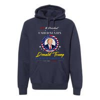 President Donald Trump Inauguration Day 2025 47th President Premium Hoodie