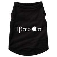 Pi Day There Exists Better Pie Greater Than Apple Pie  Pun Gift Doggie Tank