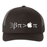 Pi Day There Exists Better Pie Greater Than Apple Pie  Pun Gift Yupoong Adult 5-Panel Trucker Hat