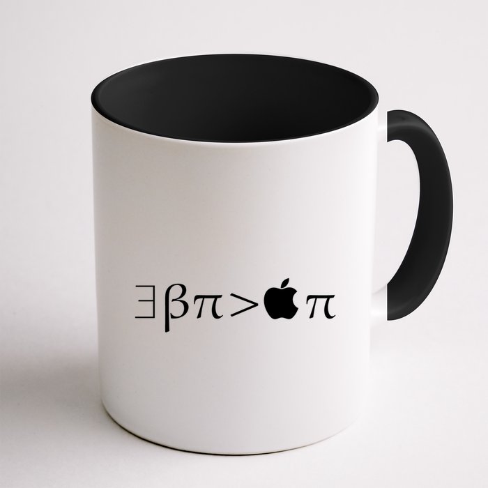 Pi Day There Exists Better Pie Greater Than Apple Pie  Pun Gift Mug