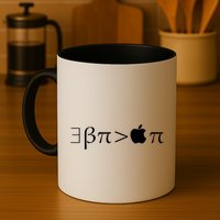 Pi Day There Exists Better Pie Greater Than Apple Pie  Pun Gift Mug
