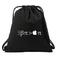 Pi Day There Exists Better Pie Greater Than Apple Pie  Pun Gift Drawstring Bag