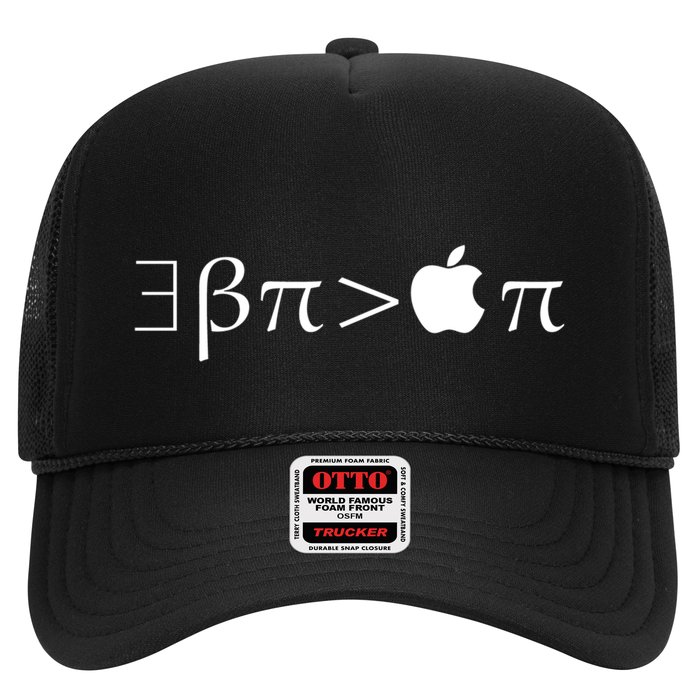 Pi Day There Exists Better Pie Greater Than Apple Pie  Pun Gift Trucker Hat