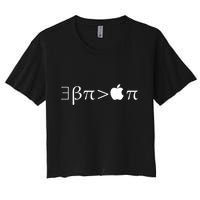 Pi Day There Exists Better Pie Greater Than Apple Pie  Pun Gift Crop Top