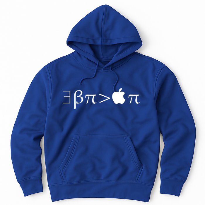 Pi Day There Exists Better Pie Greater Than Apple Pie  Pun Gift Hoodie