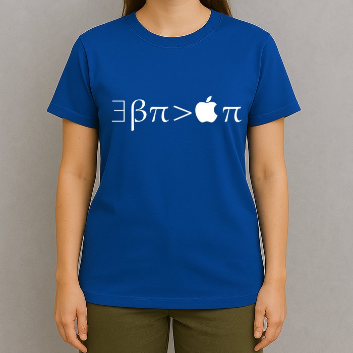 Pi Day There Exists Better Pie Greater Than Apple Pie  Pun Gift T-Shirt
